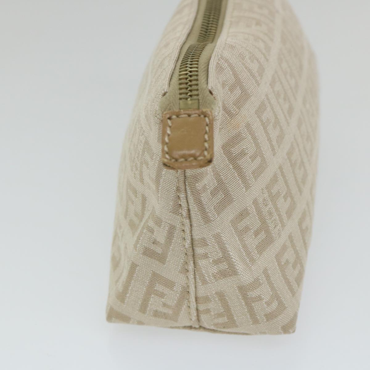 Luxury FendiZucchino Canvas Pouch Beigeyk9285