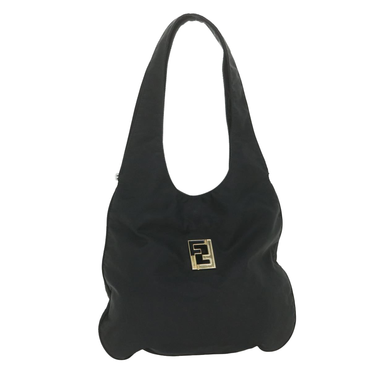 Luxury FendiShoulder Bag Nylon Blackyk9321