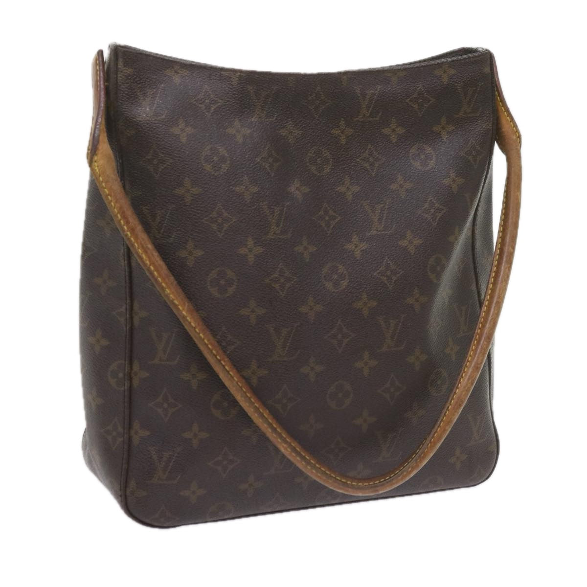 LOUIS VUITTON Monogram Looping GM Shoulder Bag M51145 LV yk9562