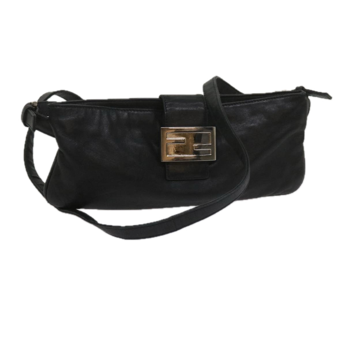 Luxury FendiShoulder Bag Leather Black 2354 26685 008yk9728