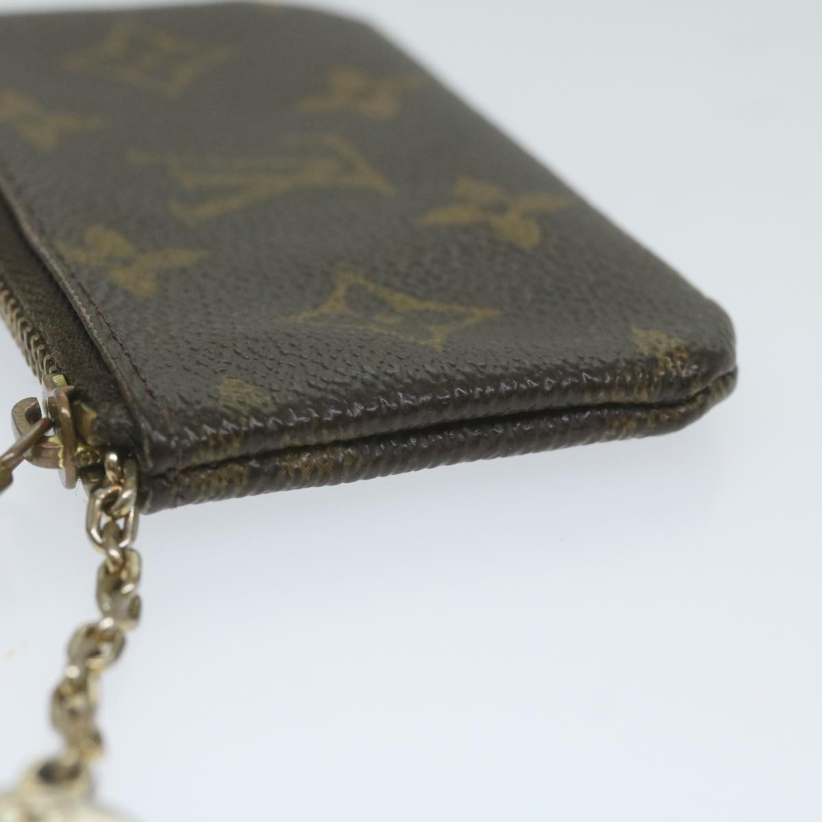 LOUIS VUITTON Monogram Pochette Cles Coin Purse M62650 LV yk9864