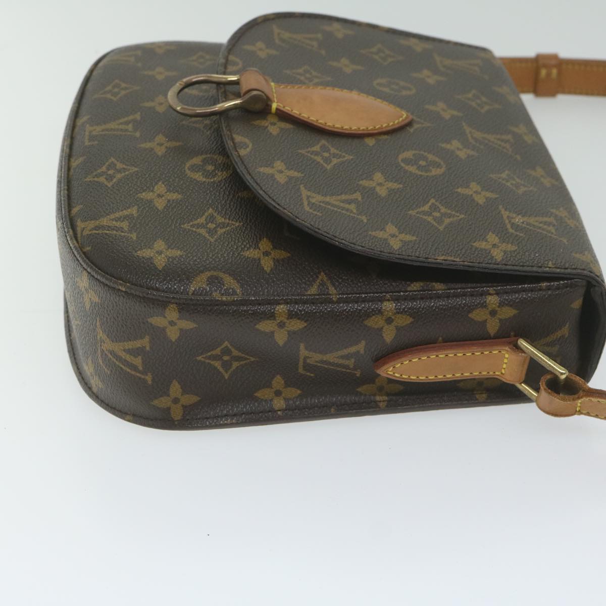 LOUIS VUITTON Monogram Saint Cloud GM Shoulder Bag M51242 LV yk9872