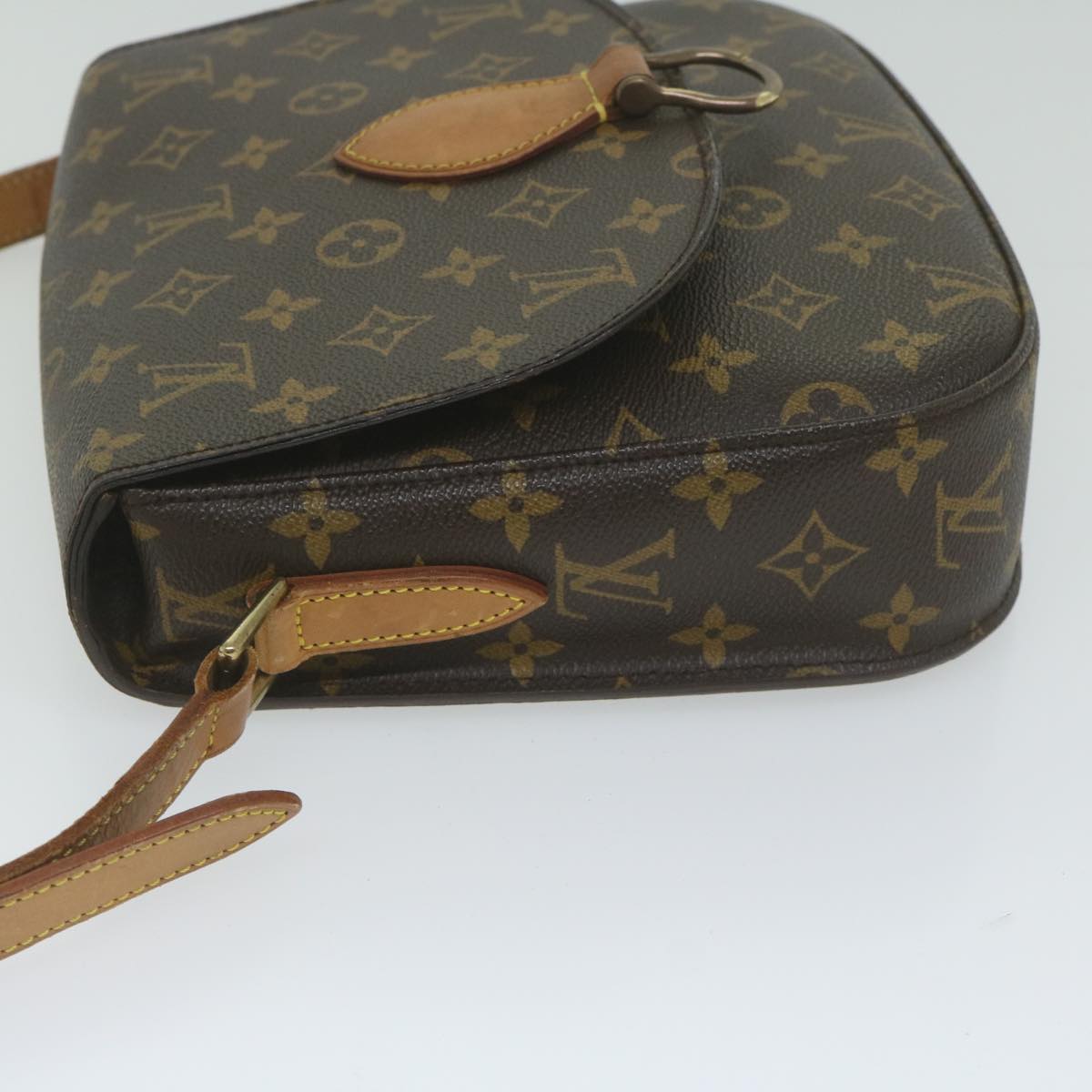 LOUIS VUITTON Monogram Saint Cloud GM Shoulder Bag M51242 LV yk9872