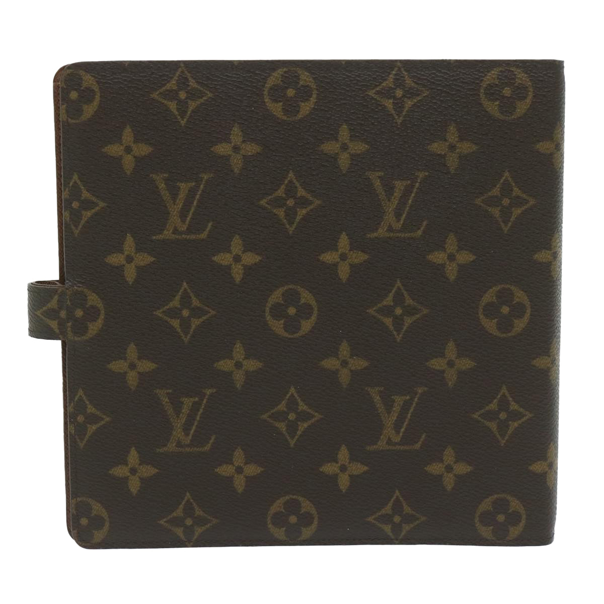 LOUIS VUITTON Monogram Agenda Scrap Book Day Planner Cover R20955 LV yk9884