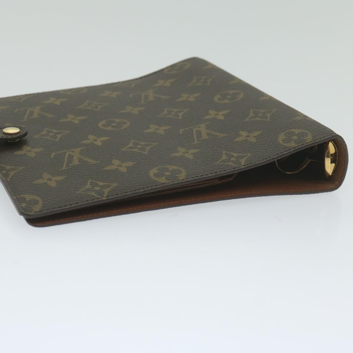 LOUIS VUITTON Monogram Agenda Scrap Book Day Planner Cover R20955 LV yk9884