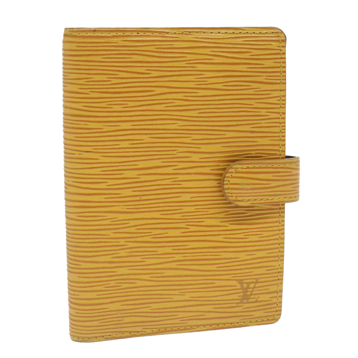 LOUIS VUITTON Epi Agenda PM Day Planner Cover Yellow R20059 LV yk9894