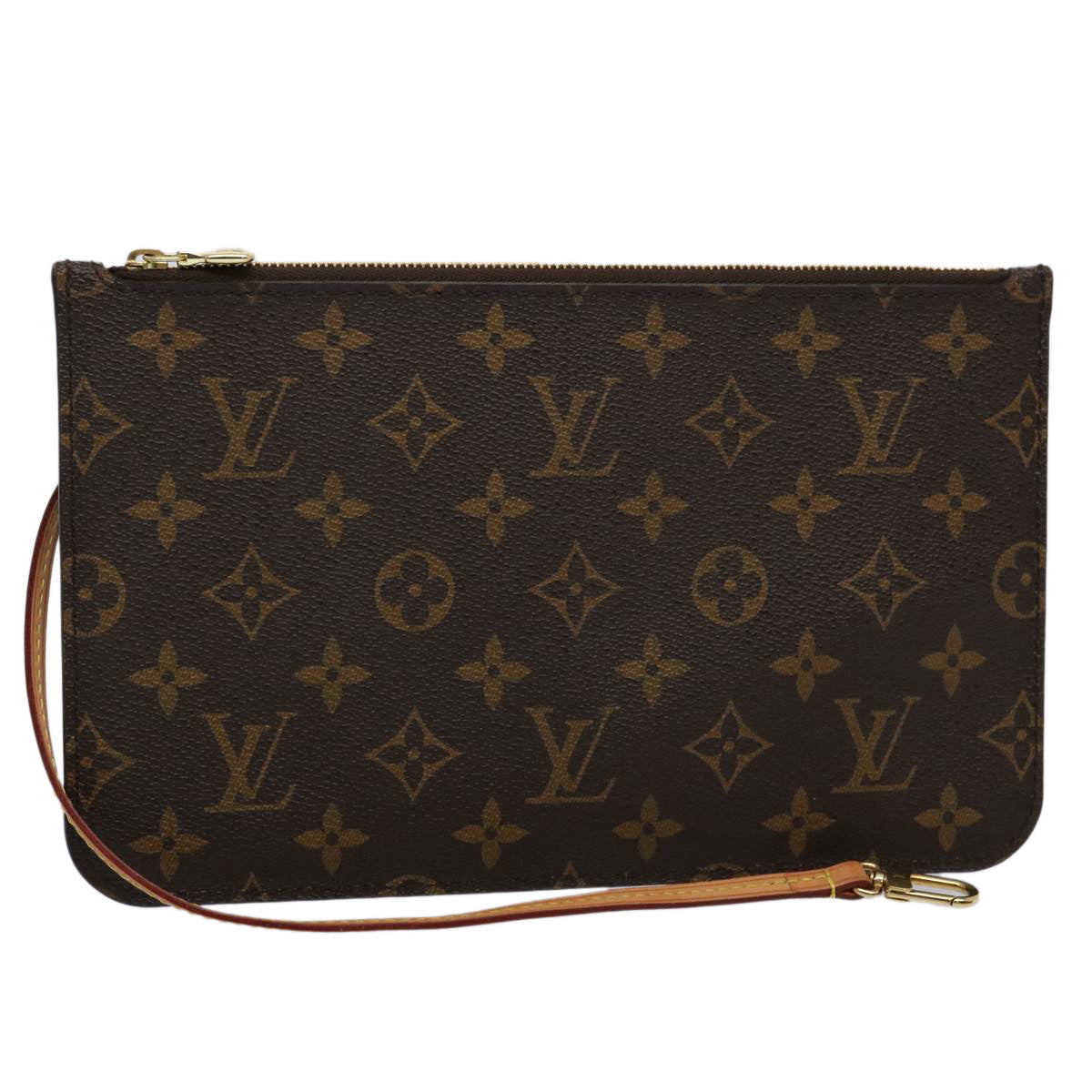 LOUIS VUITTON Monogram Neverfull MM Pouch Accessory Pouch LV yk9905