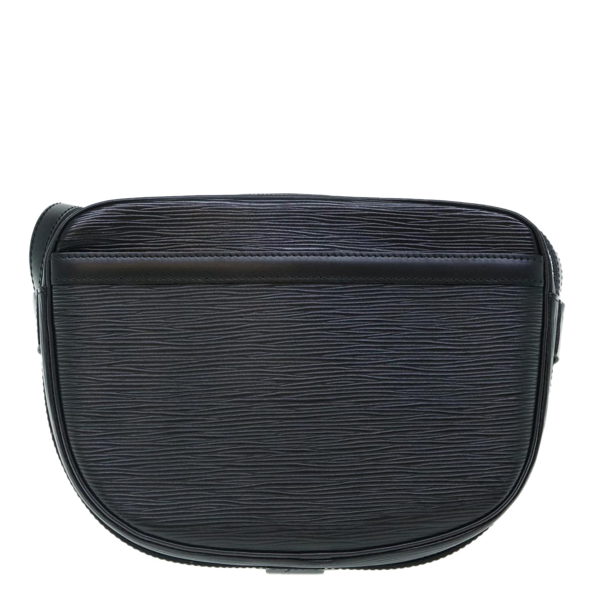 LOUIS VUITTON Epi Jeune Fille MM Shoulder Bag Black M52152 LV yk9913