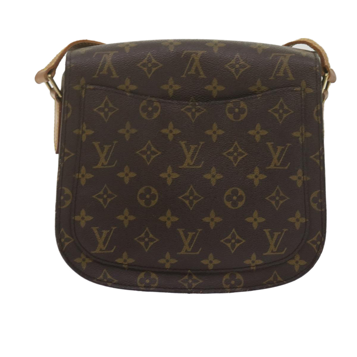 LOUIS VUITTON Monogram Saint Cloud GM Shoulder Bag M51242 LV yk9940