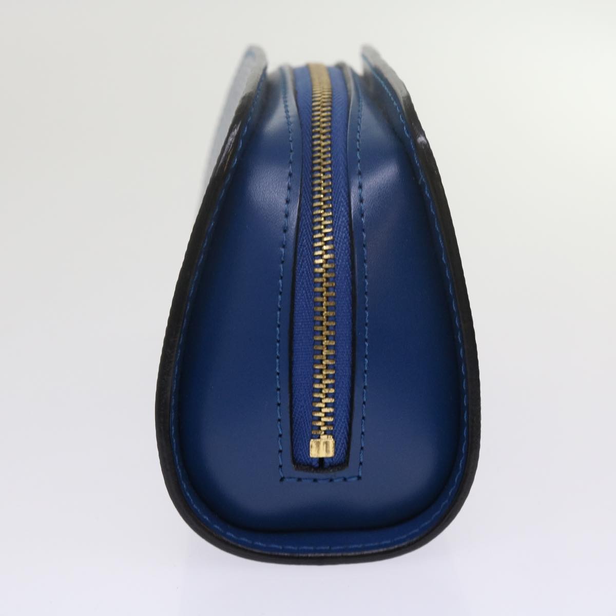 LOUIS VUITTON Epi Dauphine PM Pouch Blue M48445 LV yk9948