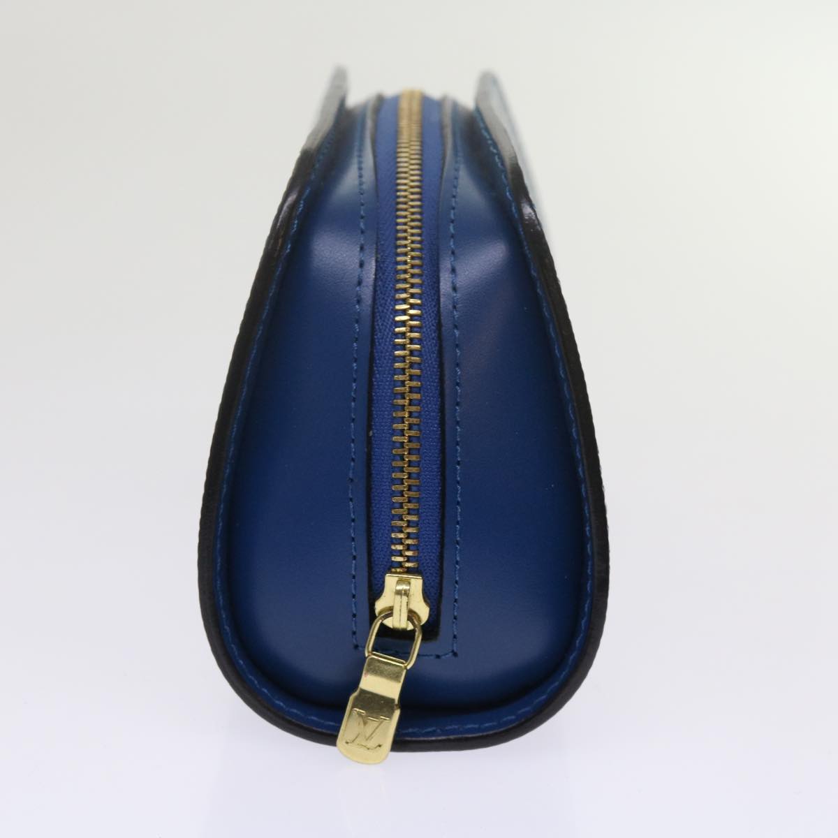 LOUIS VUITTON Epi Dauphine PM Pouch Blue M48445 LV yk9948