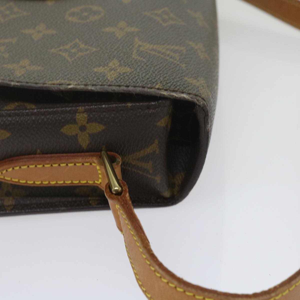 LOUIS VUITTON Monogram Saint Cloud GM Shoulder Bag M51242 LV yk9955