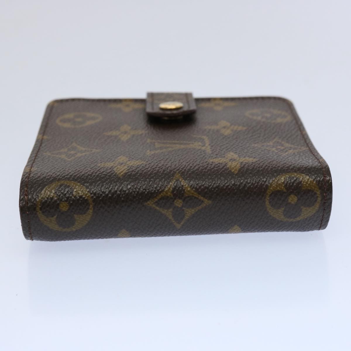 LOUIS VUITTON Monogram Compact Zip Wallet M61667 LV yk9956