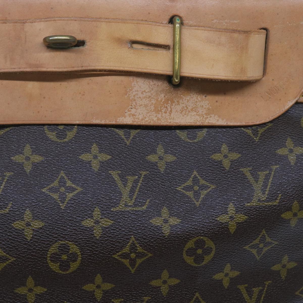 LOUIS VUITTON Monogram Steamer Bag Boston Bag M41126 LV yk9957
