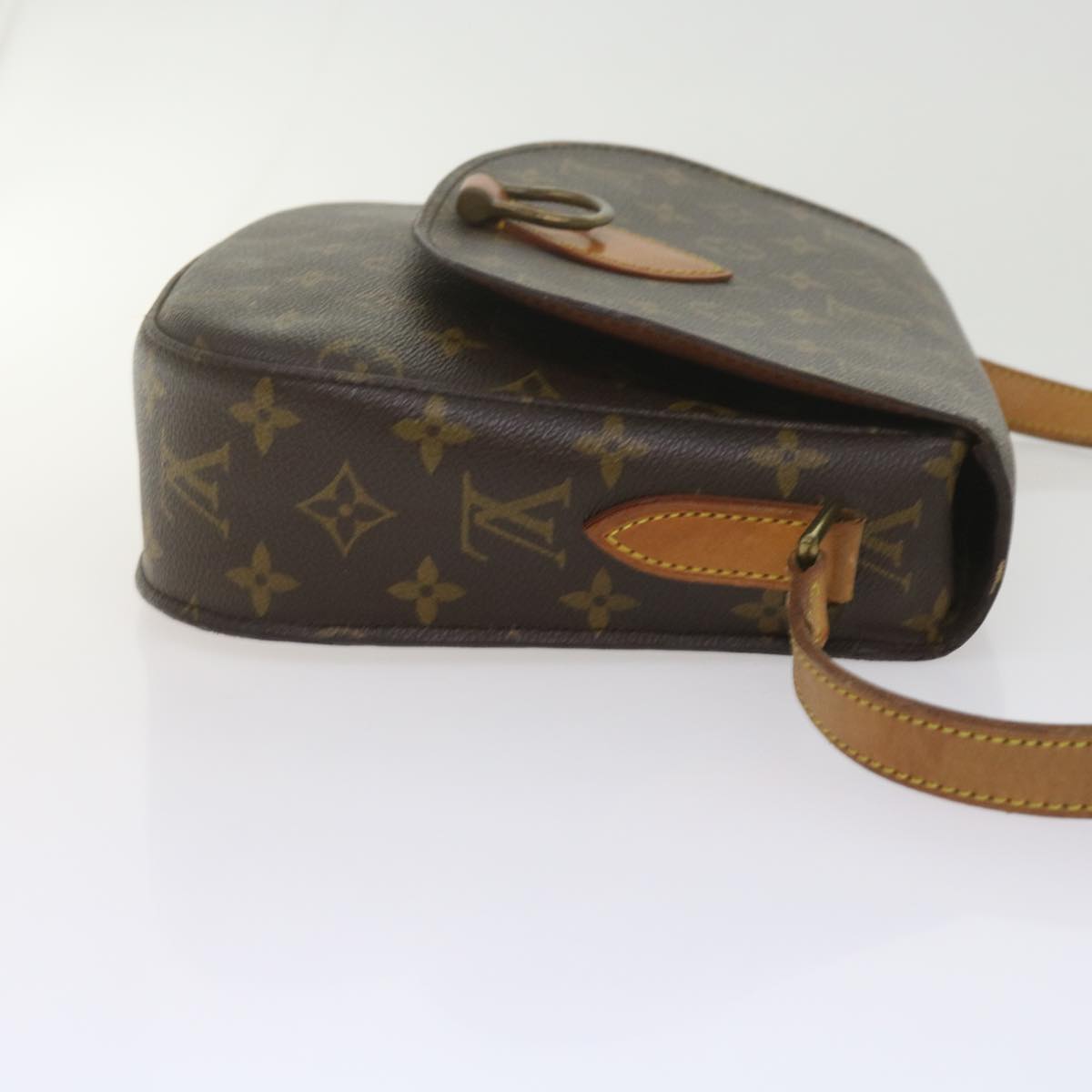 LOUIS VUITTON Monogram Saint Cloud GM Shoulder Bag M51242 LV yk9960
