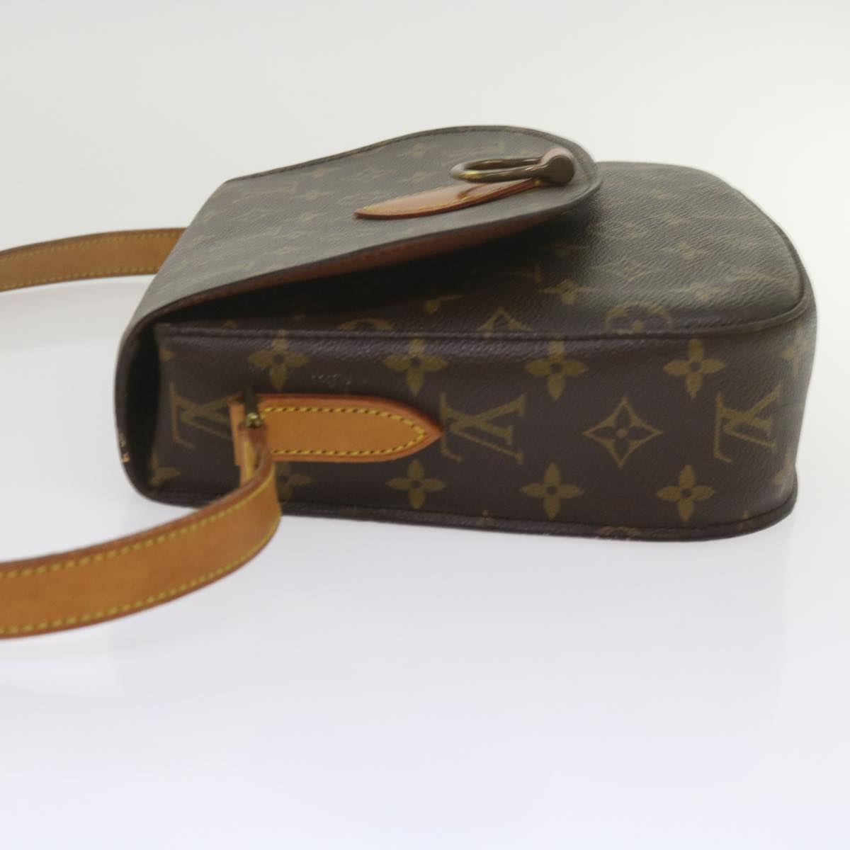 LOUIS VUITTON Monogram Saint Cloud GM Shoulder Bag M51242 LV yk9960