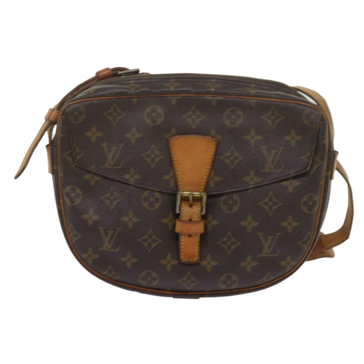LOUIS VUITTON Monogram Jeune Fille GM Shoulder Bag M51225 LV yk9984