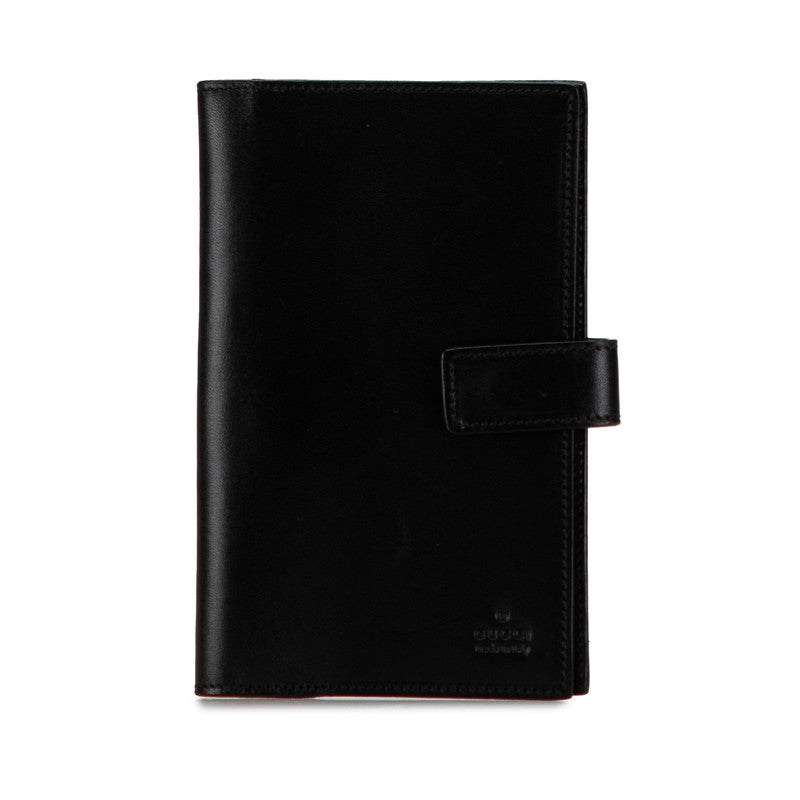 Luxury Gucci Trending 2025 Leather Notebook Cover Black