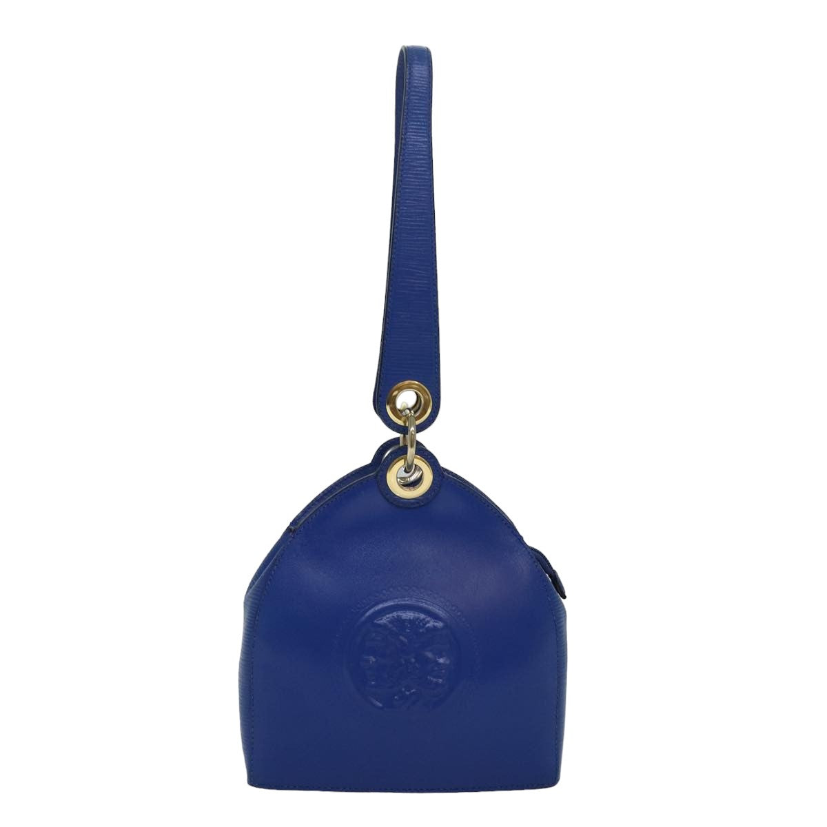 Luxury Fendi Shoulder Bag Leather Blueyt1008