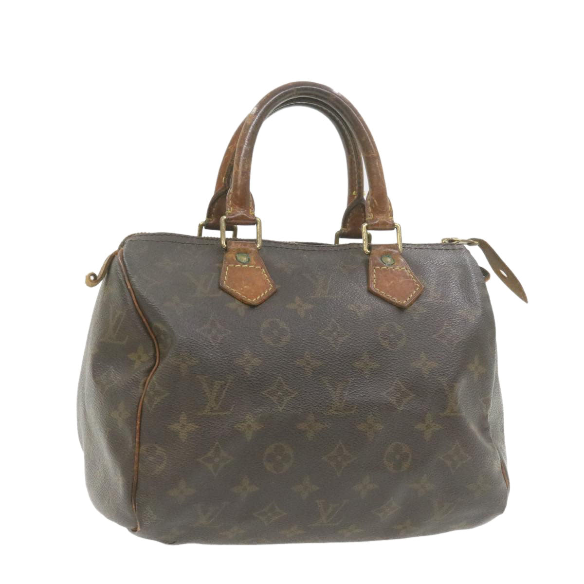 LOUIS VUITTON Monogram Speedy 25 Hand Bag M41528 LV yt280