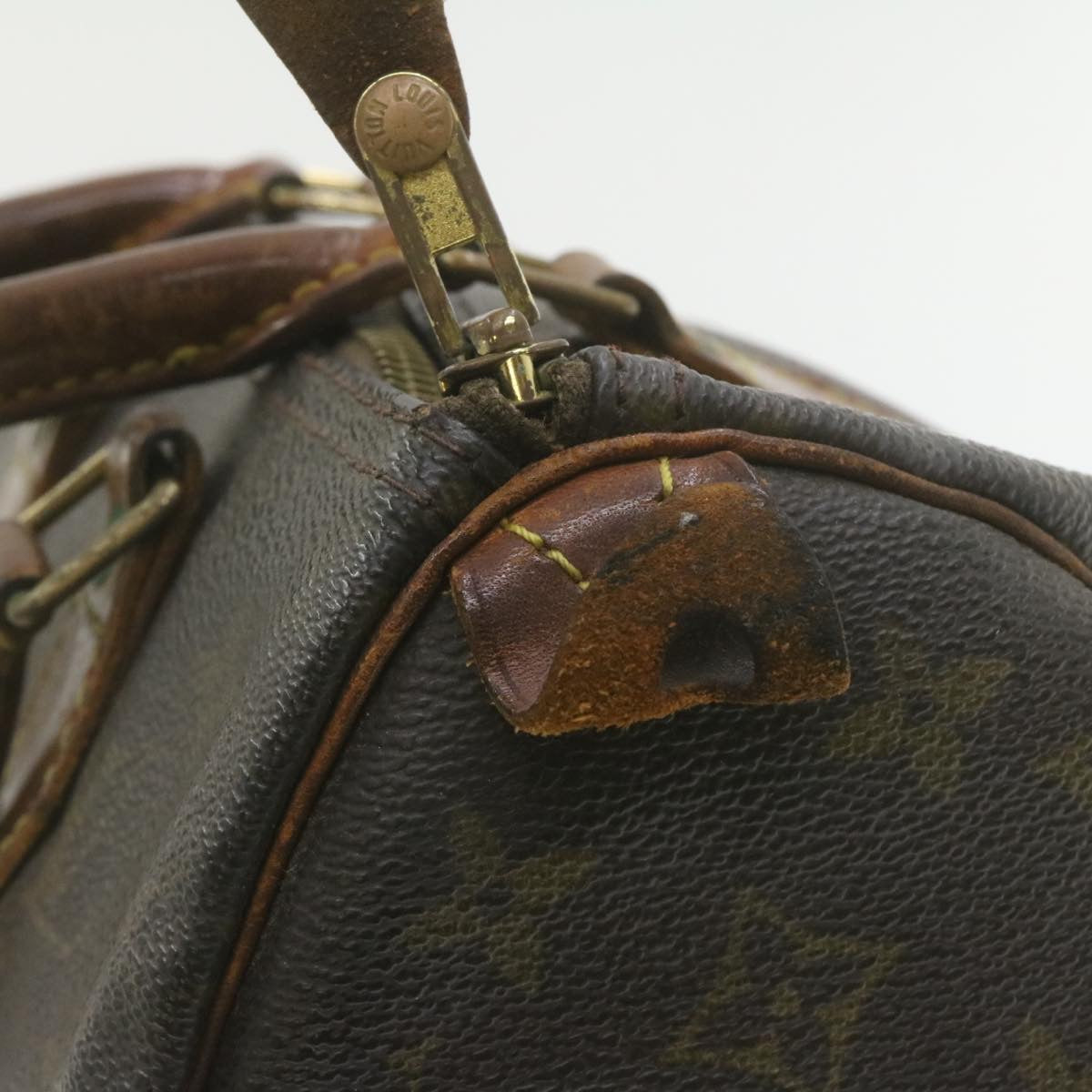 LOUIS VUITTON Monogram Speedy 25 Hand Bag M41528 LV yt280