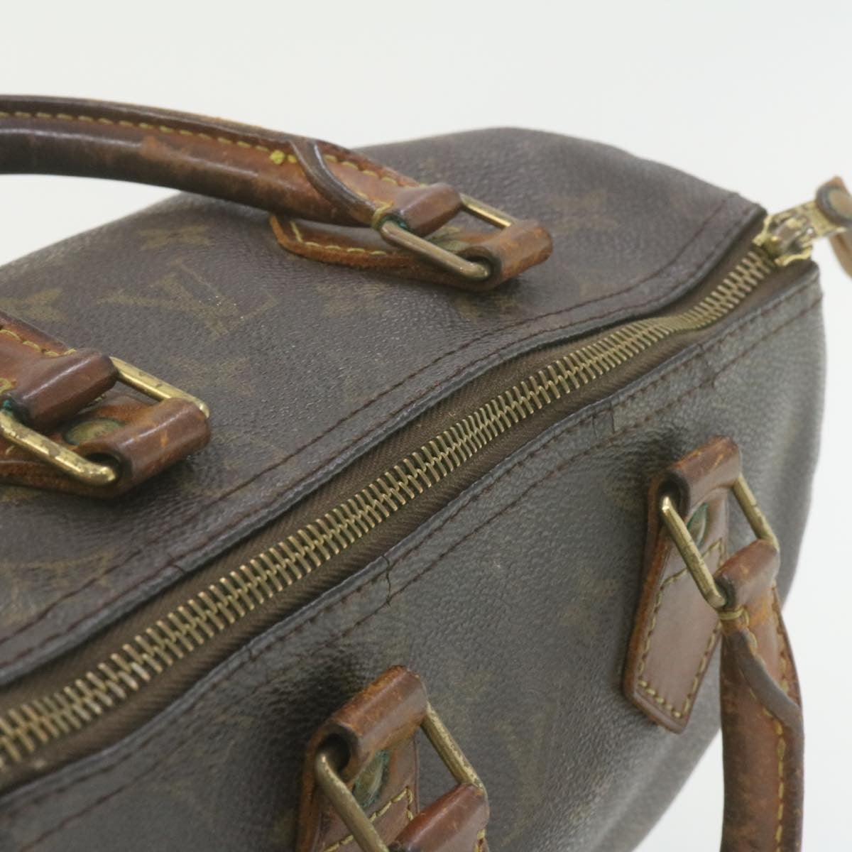 LOUIS VUITTON Monogram Speedy 25 Hand Bag M41528 LV yt280