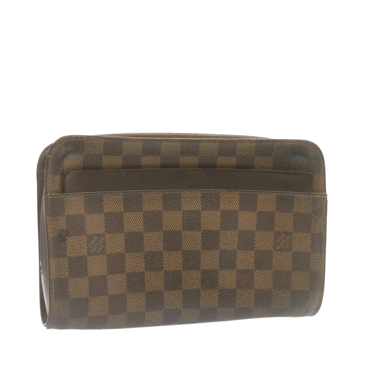 LOUIS VUITTON Damier Ebene Saint Louis Clutch Bag N51993 LV yt497
