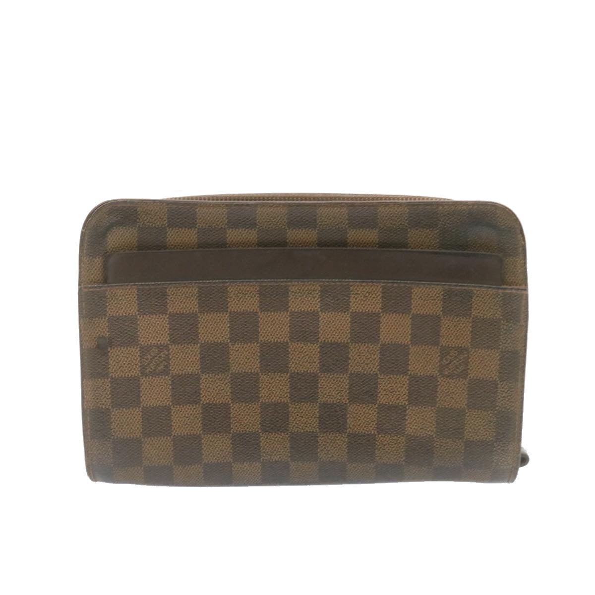 LOUIS VUITTON Damier Ebene Saint Louis Clutch Bag N51993 LV yt497