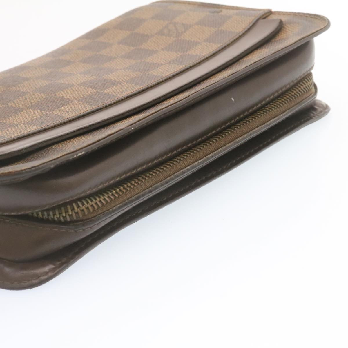 LOUIS VUITTON Damier Ebene Saint Louis Clutch Bag N51993 LV yt497