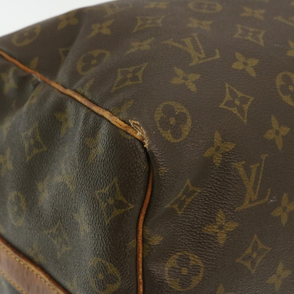LOUIS VUITTON Monogram Keepall Bandouliere 50 Boston Vintage M41416 yt721