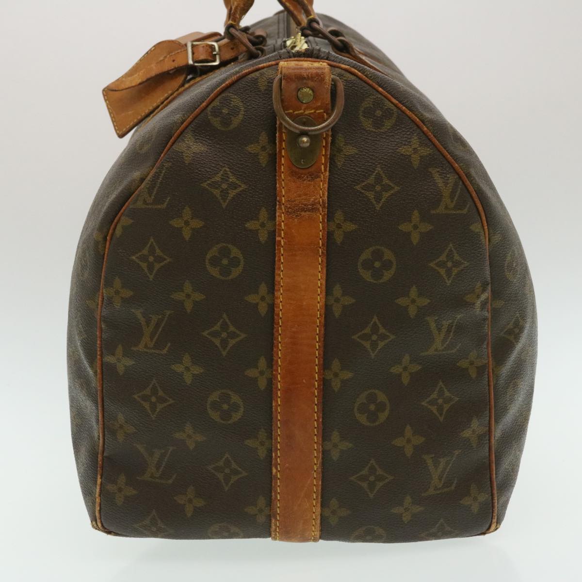 LOUIS VUITTON Monogram Keepall Bandouliere 50 Boston Vintage M41416 yt721