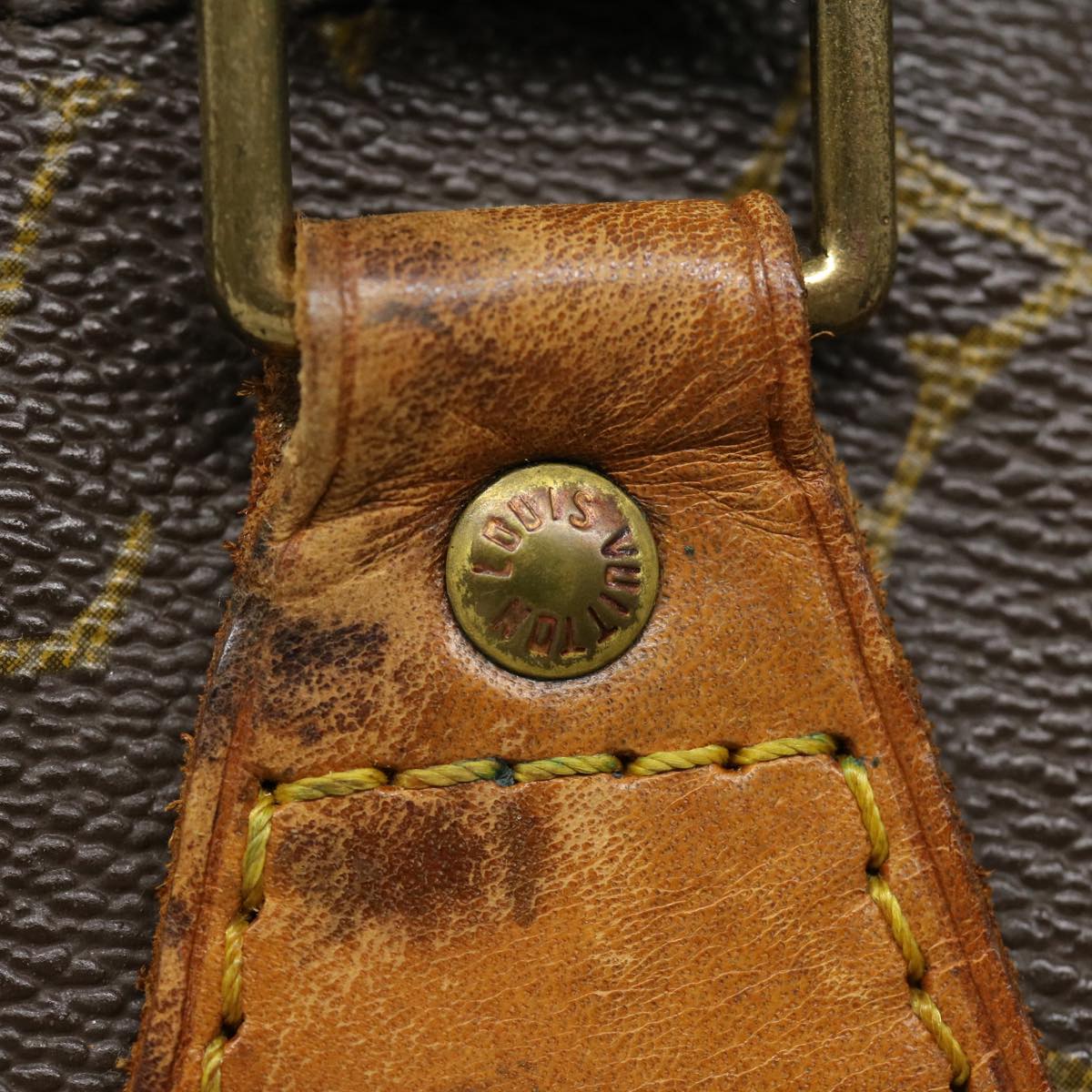 LOUIS VUITTON Monogram Alma Hand Bag M51130 LV yt825