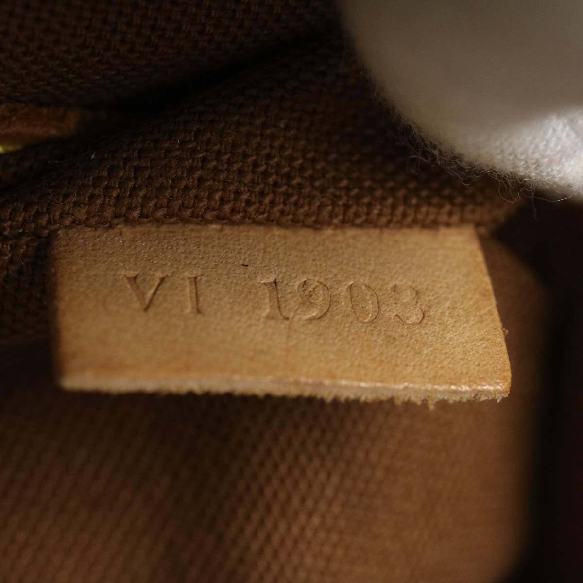 LOUIS VUITTON Monogram Alma Hand Bag M51130 LV yt825