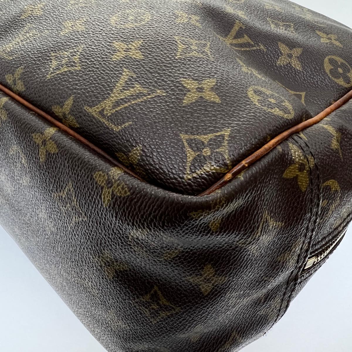 LOUIS VUITTON Monogram Deauville Hand Bag M47270 LV yt888