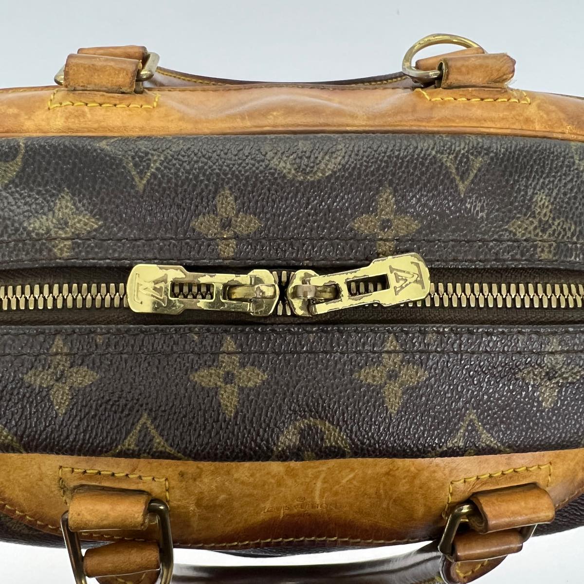 LOUIS VUITTON Monogram Deauville Hand Bag M47270 LV yt888