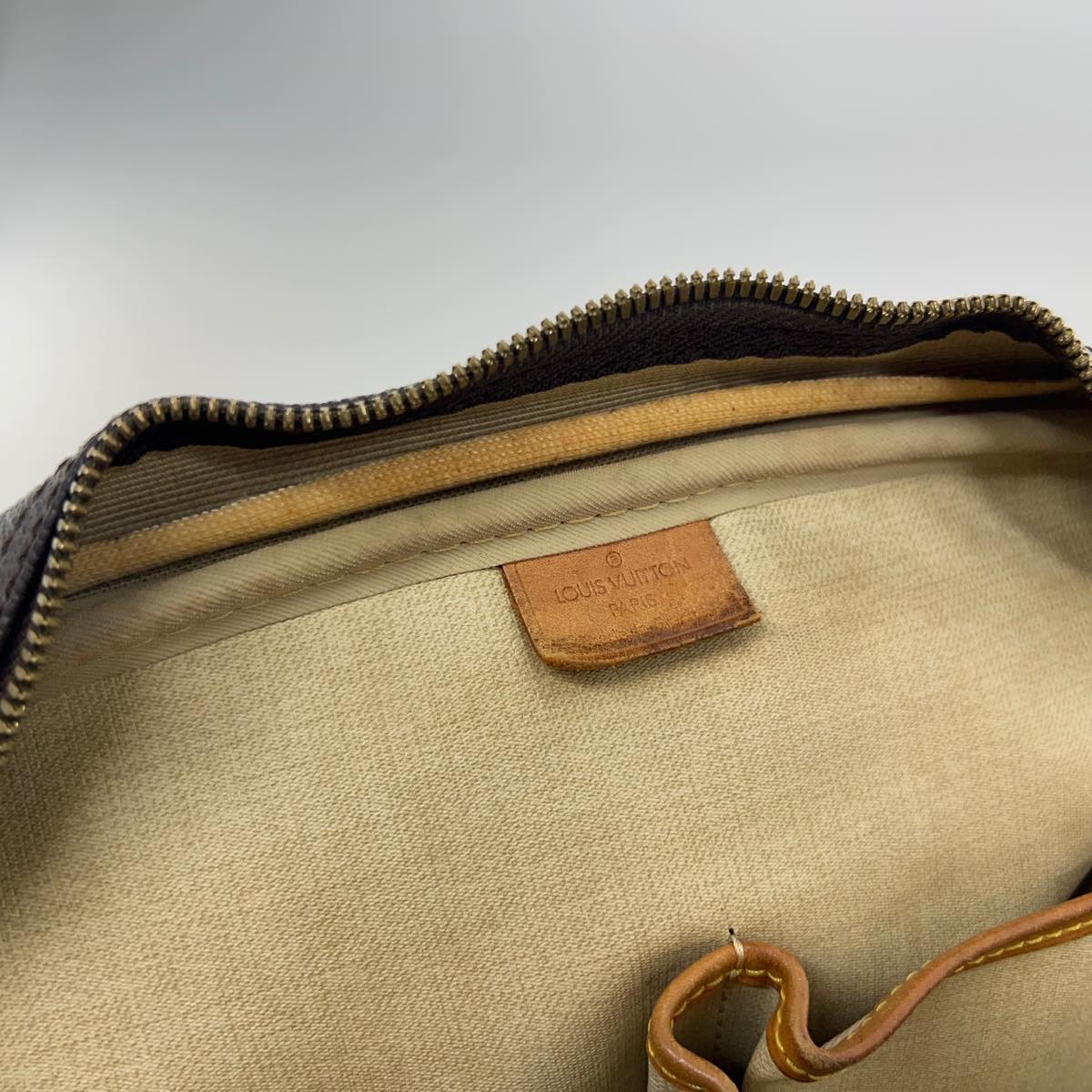 LOUIS VUITTON Monogram Deauville Hand Bag M47270 LV yt888