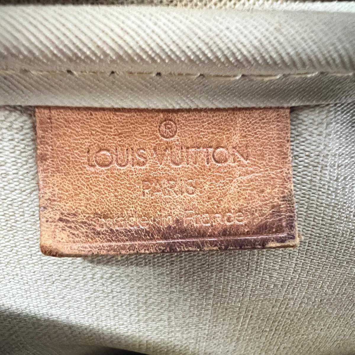 LOUIS VUITTON Monogram Deauville Hand Bag M47270 LV yt888