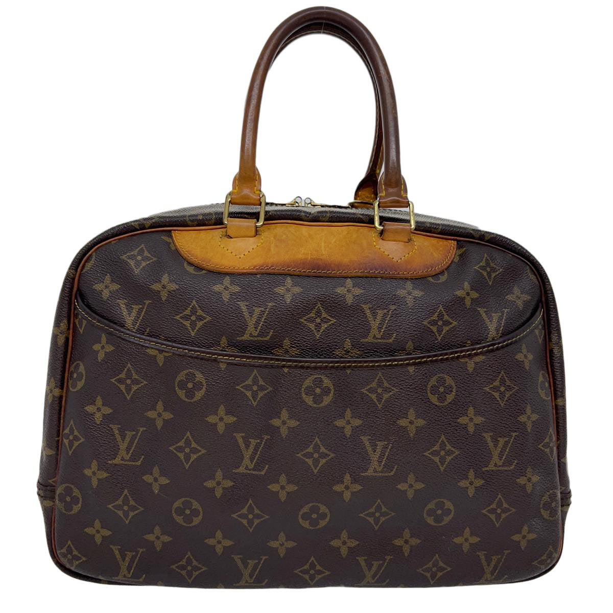 LOUIS VUITTON Monogram Deauville Hand Bag M47270 LV yt888