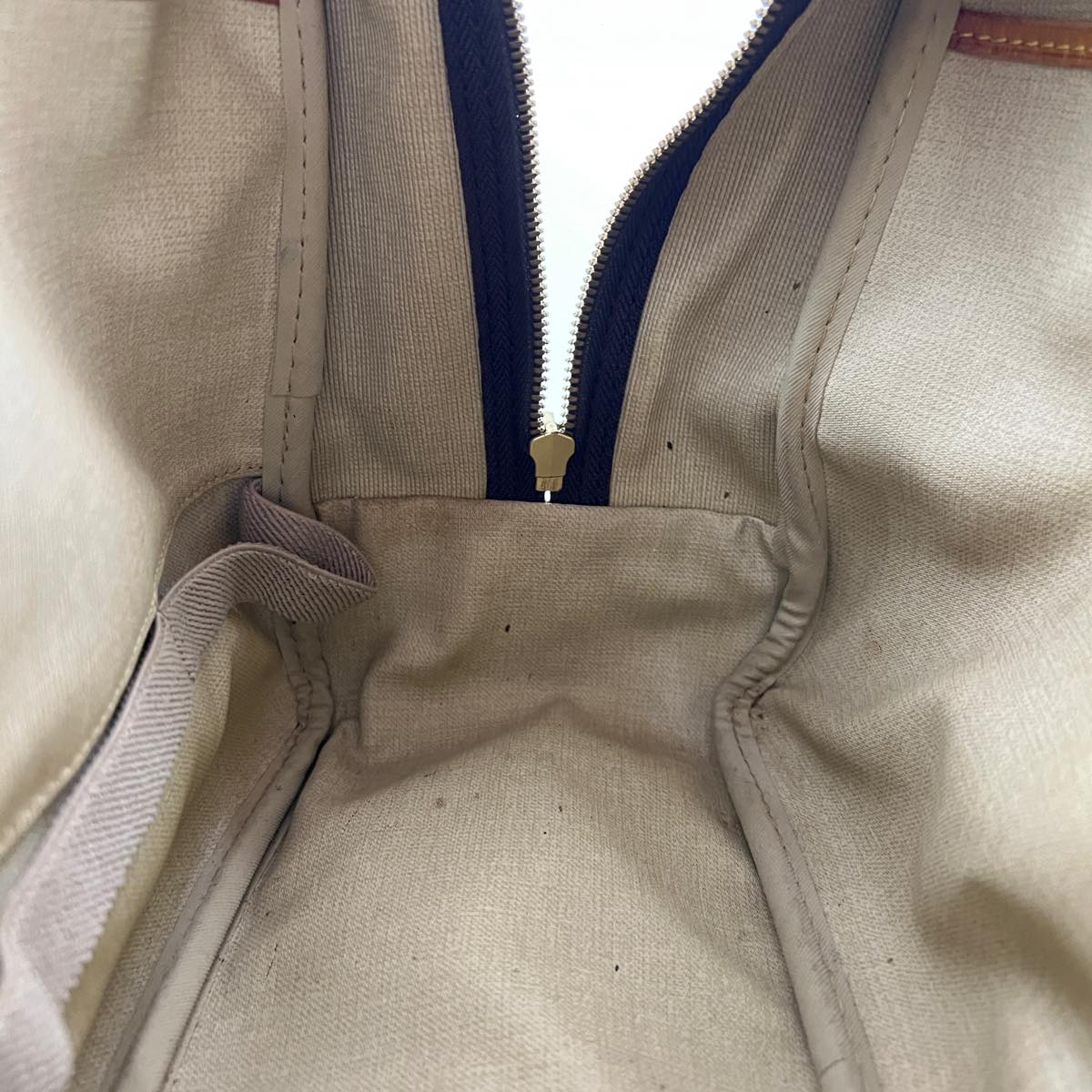 LOUIS VUITTON Monogram Deauville Hand Bag M47270 LV yt888