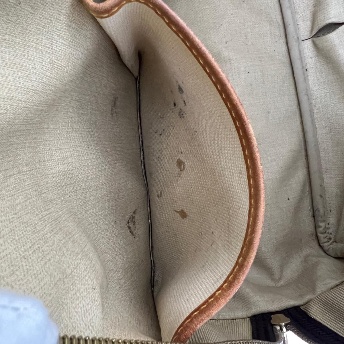 LOUIS VUITTON Monogram Deauville Hand Bag M47270 LV yt888
