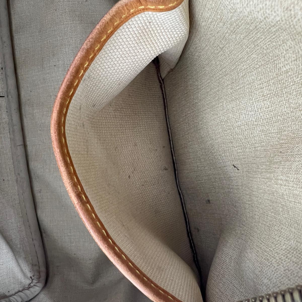 LOUIS VUITTON Monogram Deauville Hand Bag M47270 LV yt888