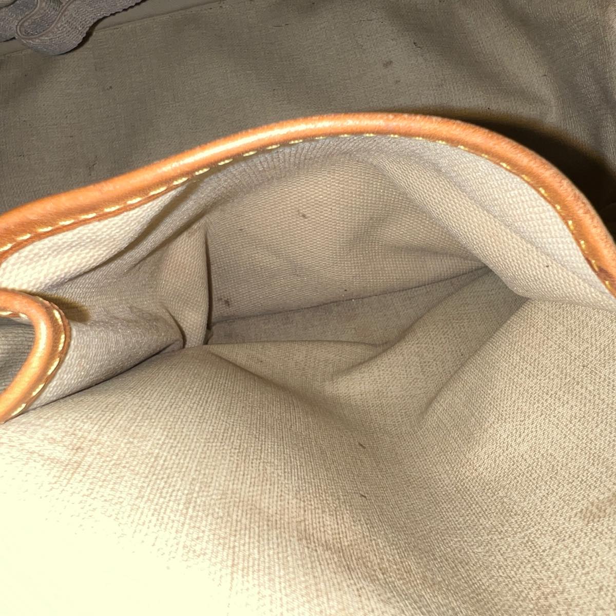LOUIS VUITTON Monogram Deauville Hand Bag M47270 LV yt888