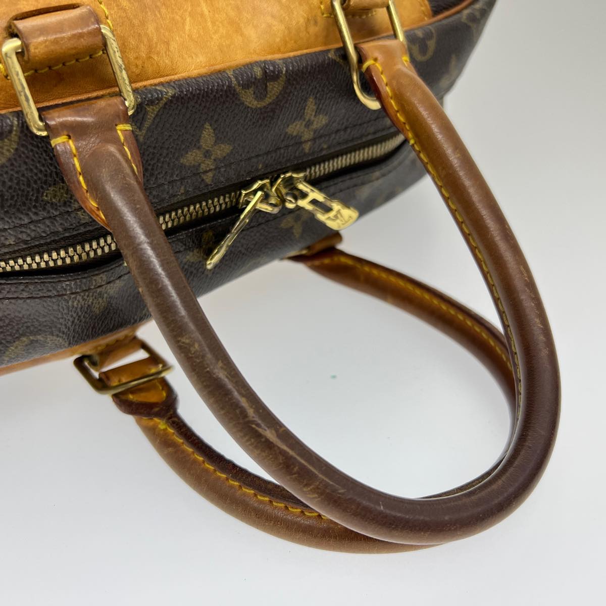 LOUIS VUITTON Monogram Deauville Hand Bag M47270 LV yt888