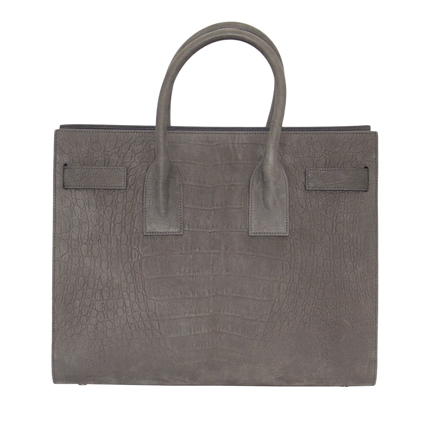 Yves Saint Laurent Crocodile-Embossed Sac De Jour