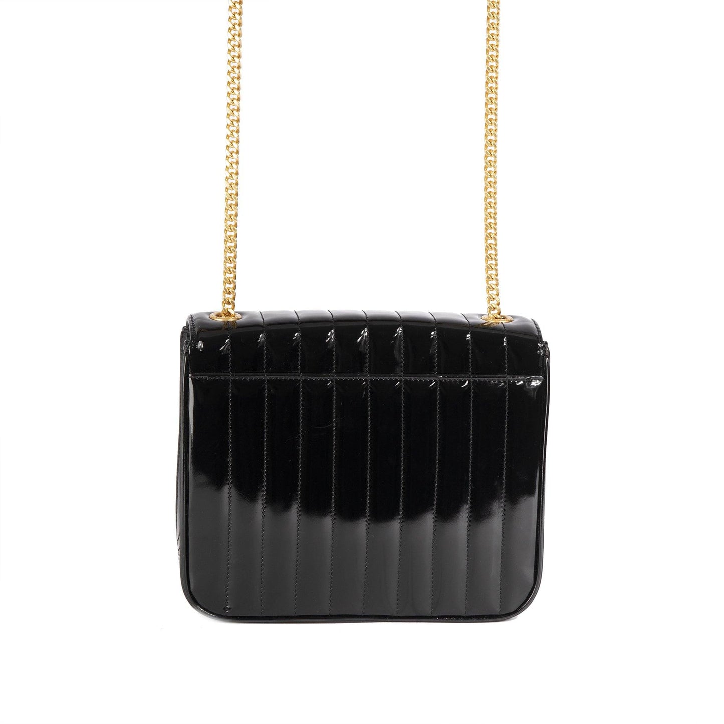 Yves Saint Laurent Large Quilted Monogram Vicky Bag