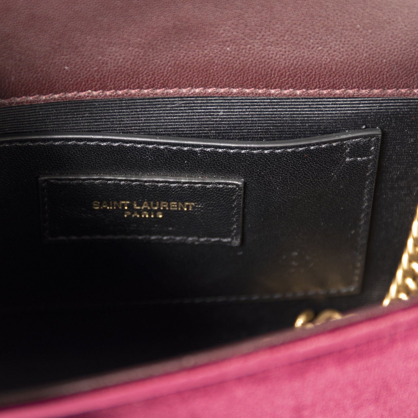 Yves Saint Laurent Velvet Kate Tassel Bag