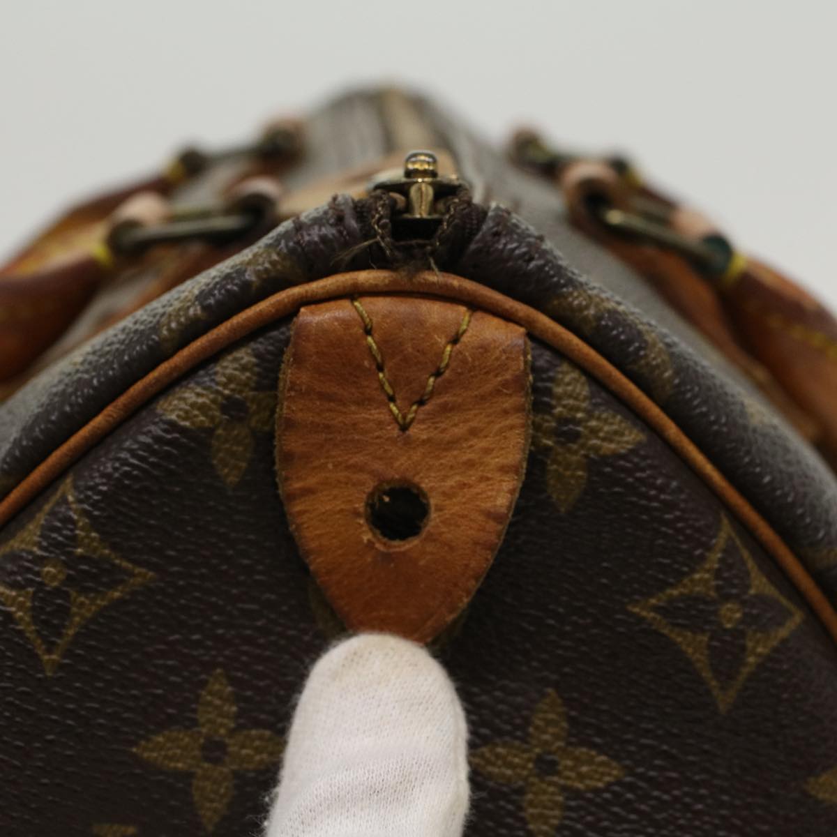 LOUIS VUITTON Monogram Speedy 30 Hand Bag M41526 LV Z061