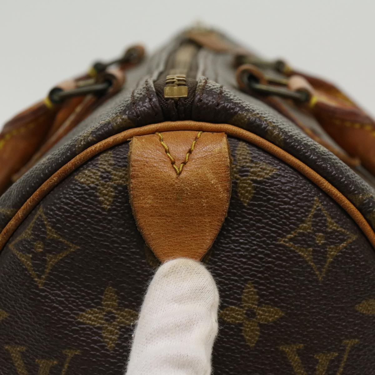 LOUIS VUITTON Monogram Speedy 30 Hand Bag M41526 LV Z061