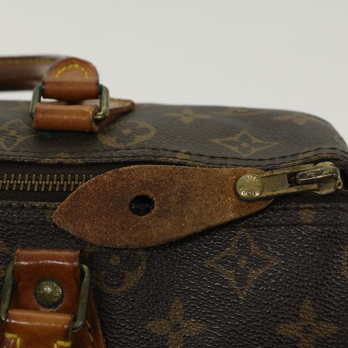 LOUIS VUITTON Monogram Speedy 30 Hand Bag M41526 LV Z061