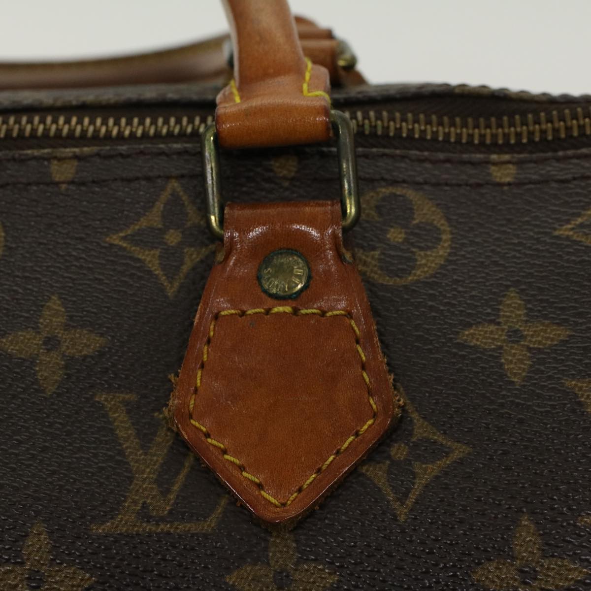 LOUIS VUITTON Monogram Speedy 30 Hand Bag M41526 LV Z061